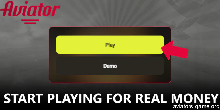 Instruction on playing Aviator in real money mode